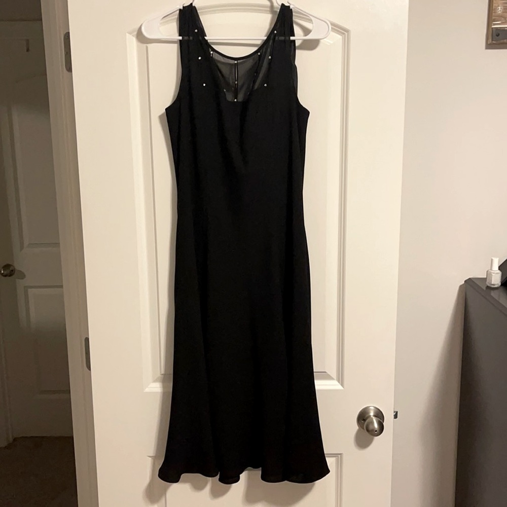 Black formal dress